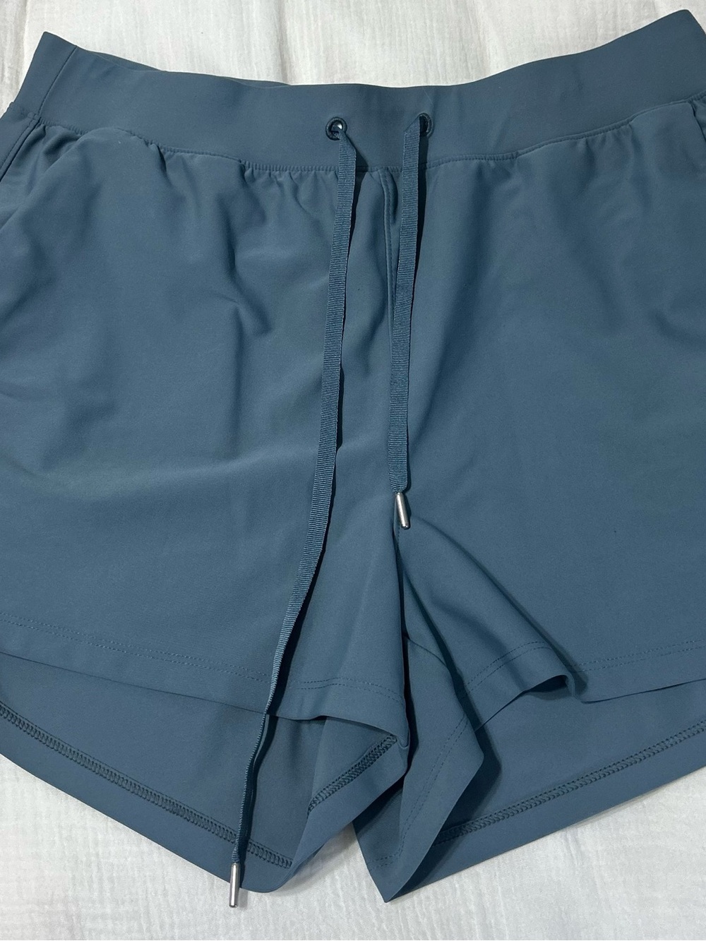 Old Navy Slate Blue Athletic Drawstring Shorts